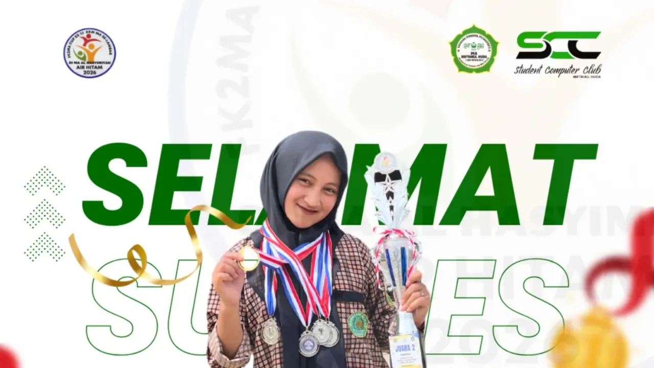 MA Miftahul Huda Cetak Prestasi di FK2MA Cup 2026, Durrotun Aula Muafiroh Raih Harapan 1 Tilawah Putri
